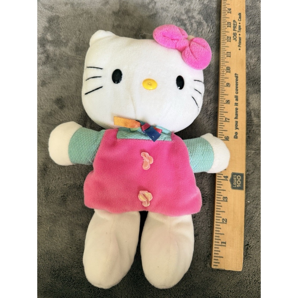 Hello Kitty 10" Plush Hand Puppet Sanrio Vintage